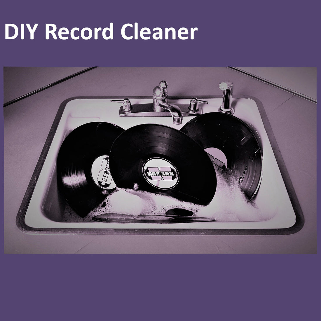What's the dirt on clean vinyl records? DIY vinyl record cleaner to make at home
