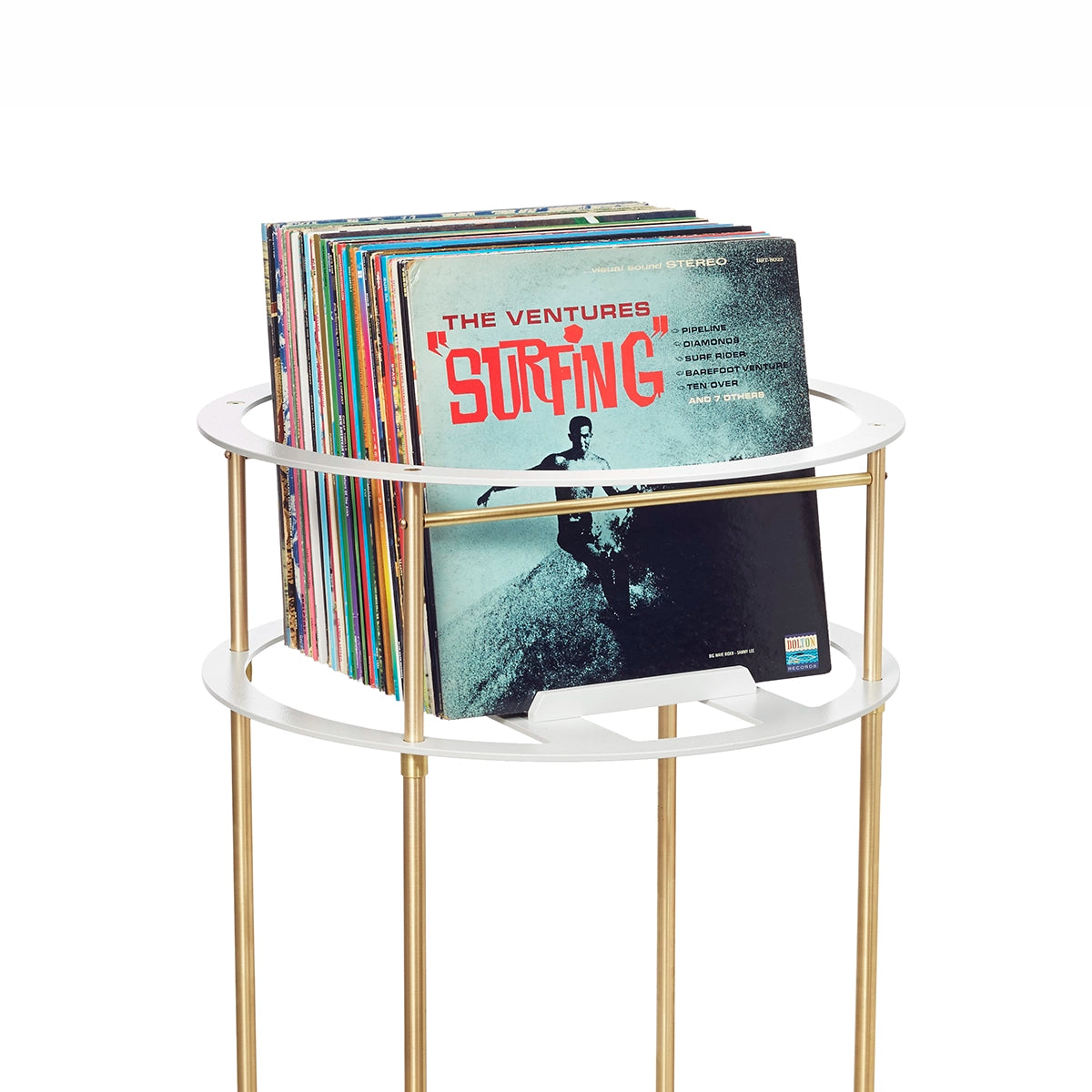 CP-12 Vinyl Record Pedestal | 12-Inch LP Display Stand by WaxRax