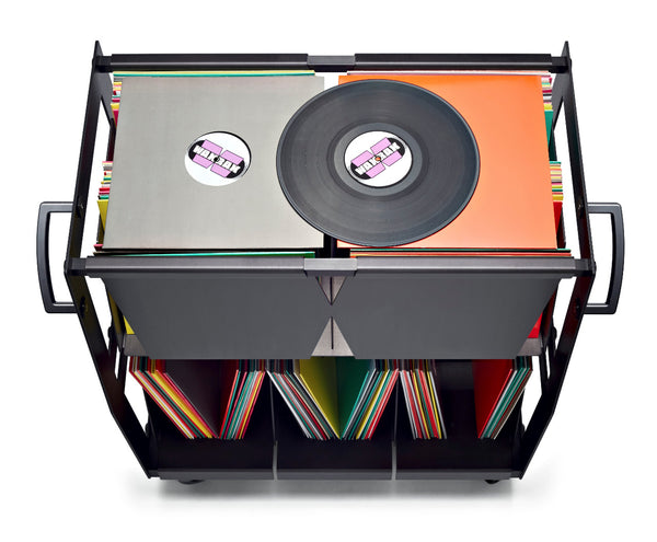 Rolling vinyl records to the turntable in style since 2014 Wax Rax makes the worlds finest LP carts.